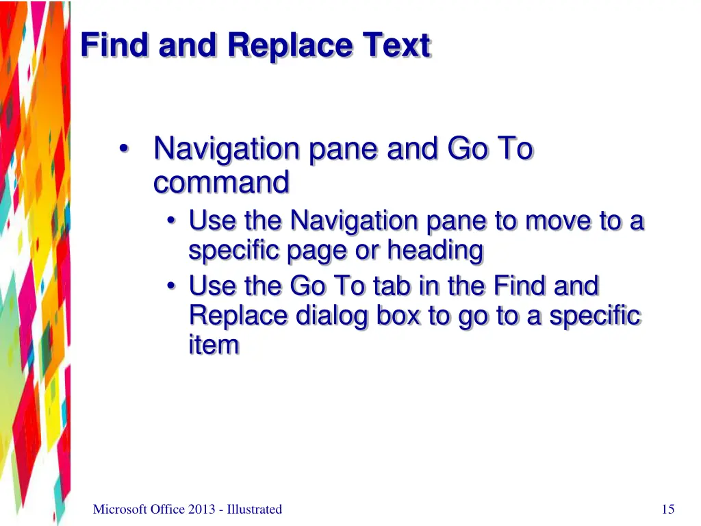 find and replace text 3