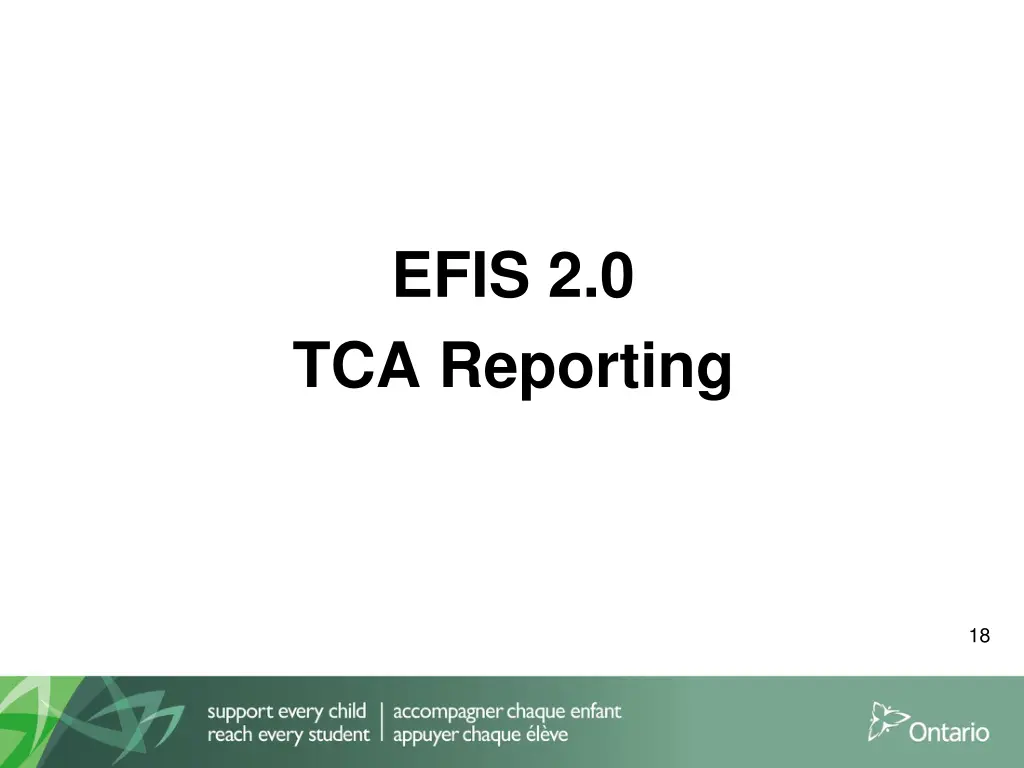 efis 2 0 tca reporting
