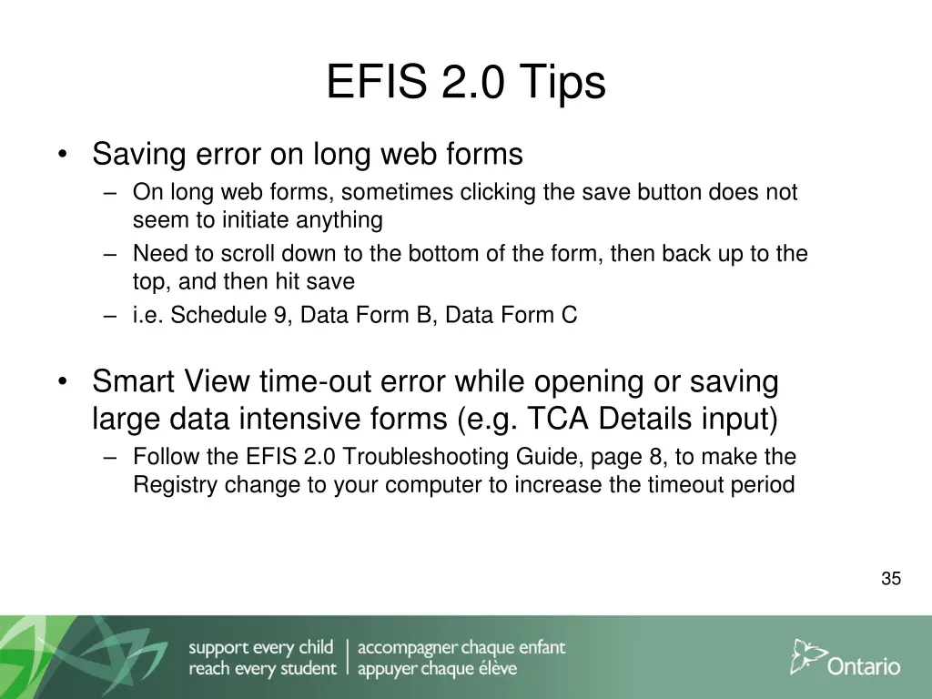 efis 2 0 tips 1