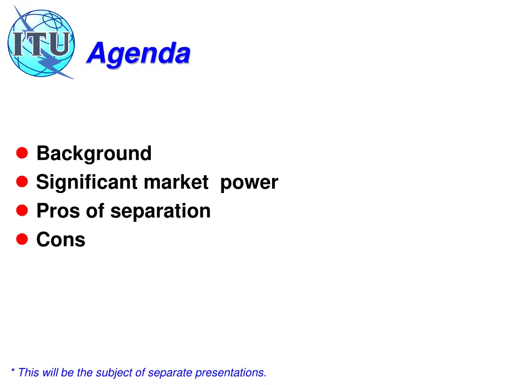 agenda
