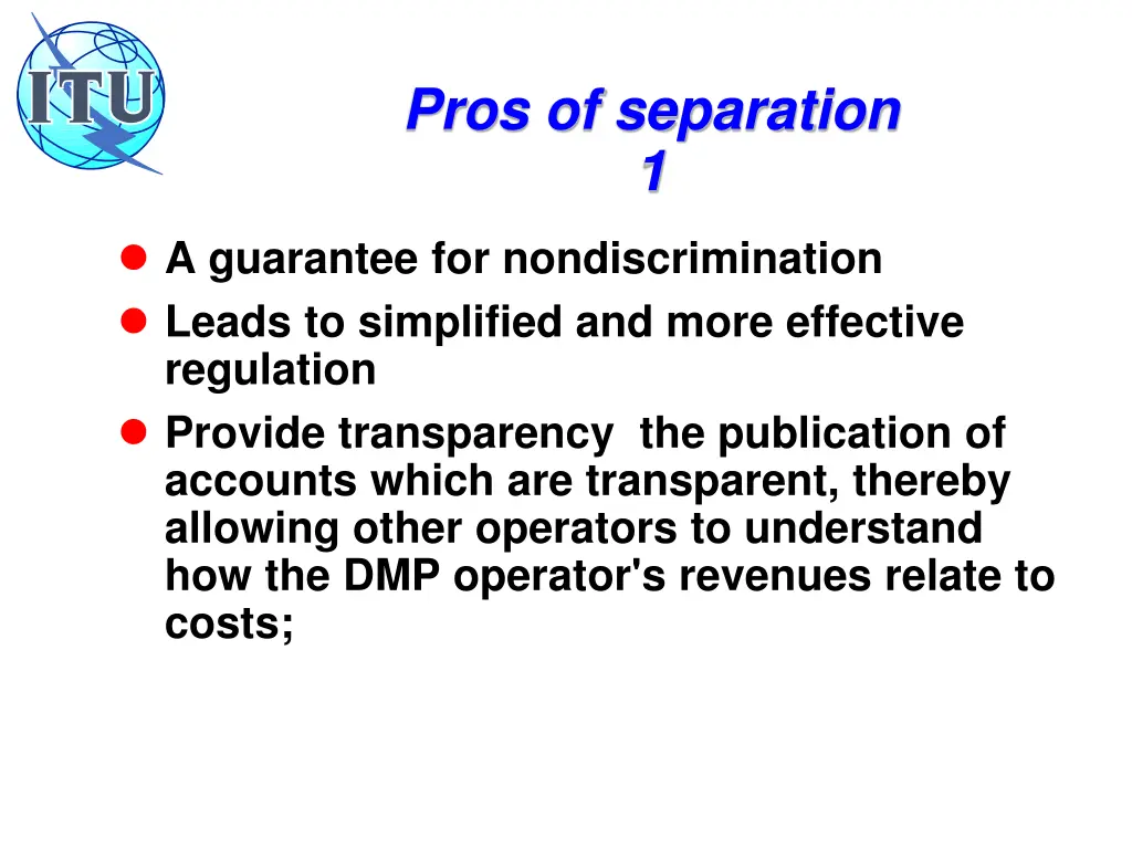 pros of separation 1
