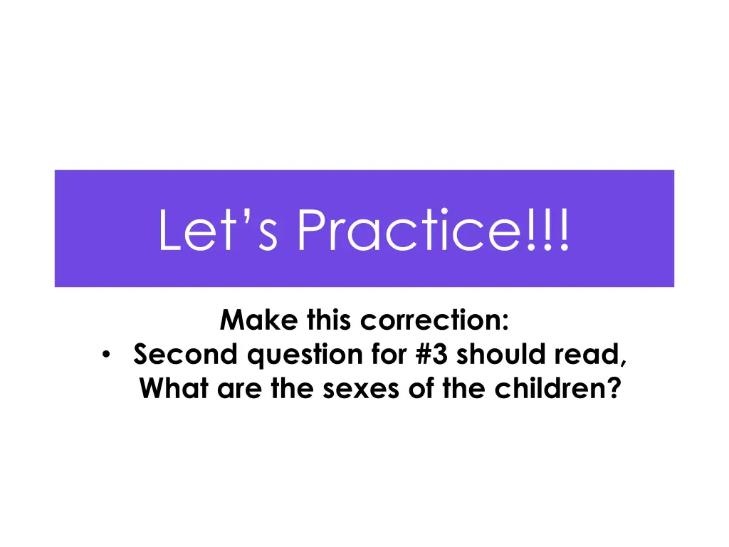 let s practice