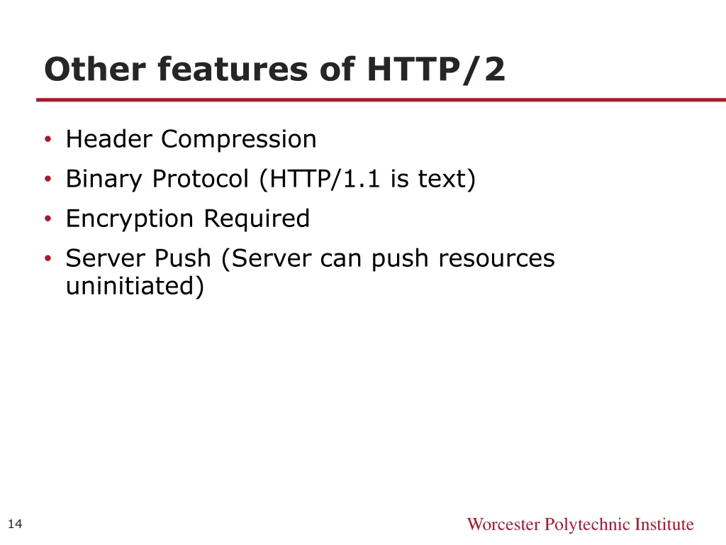other features of http 2