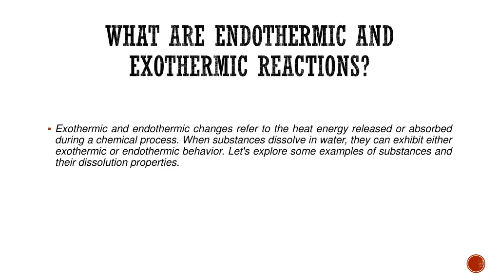 what are endothermic and exothermic reactions