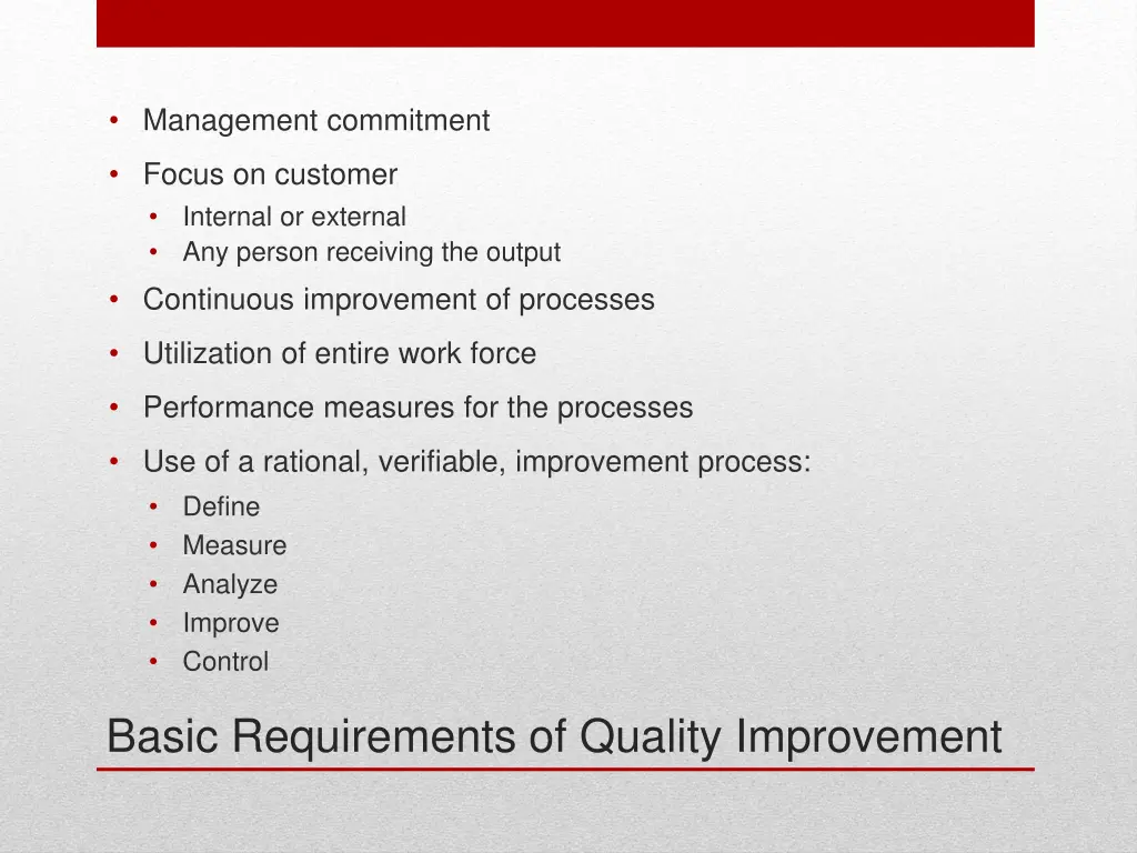 management commitment