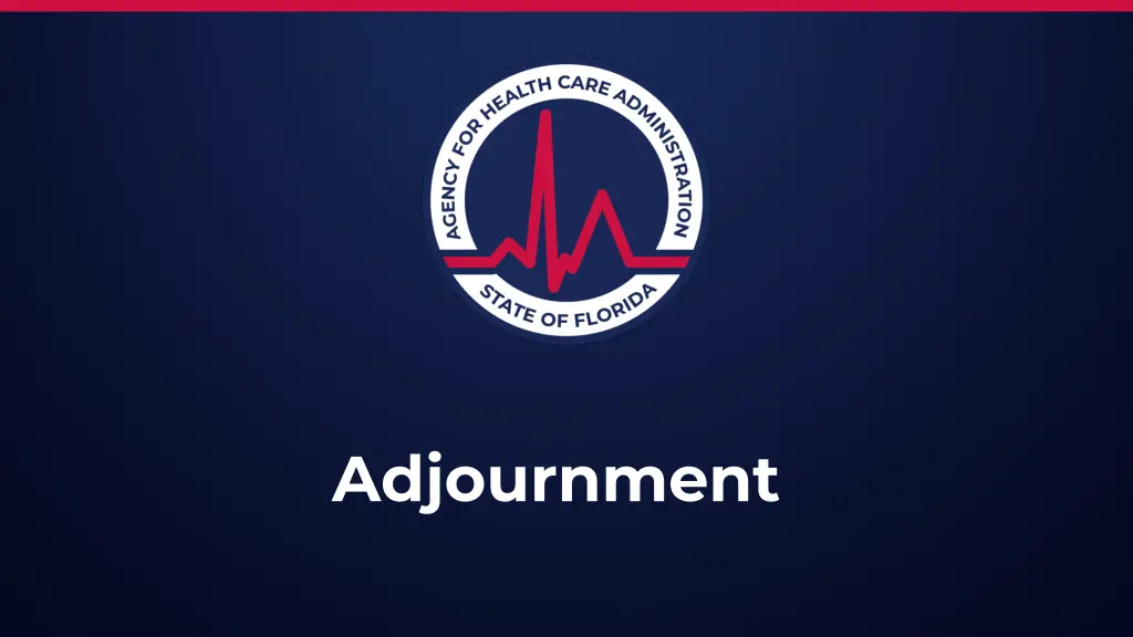 adjournment