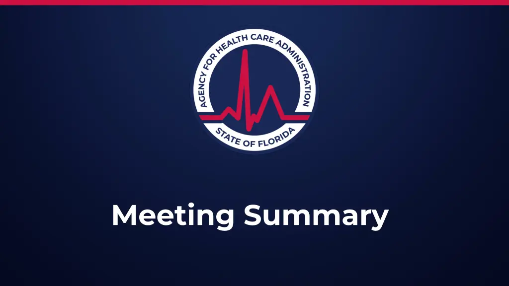 meeting summary