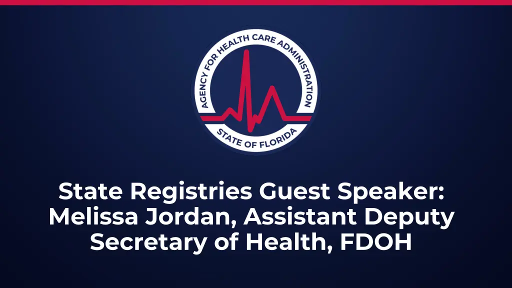 state registries guest speaker melissa jordan
