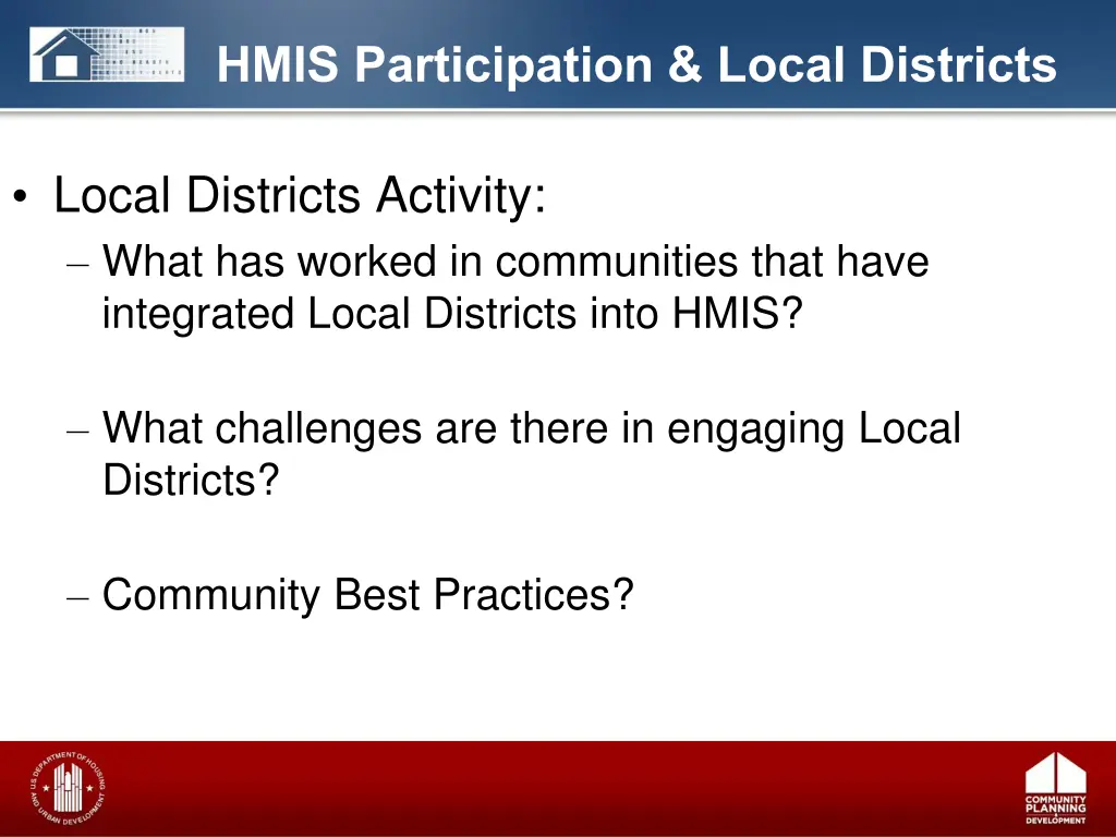 hmis participation local districts 6