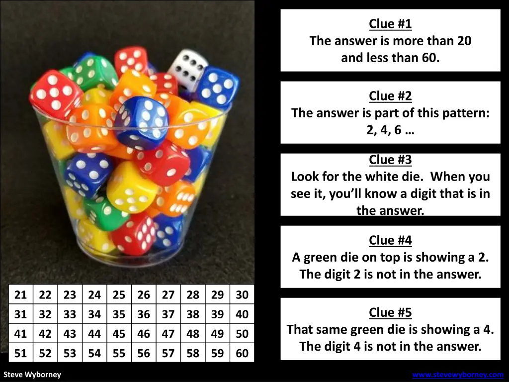 clue 1 1