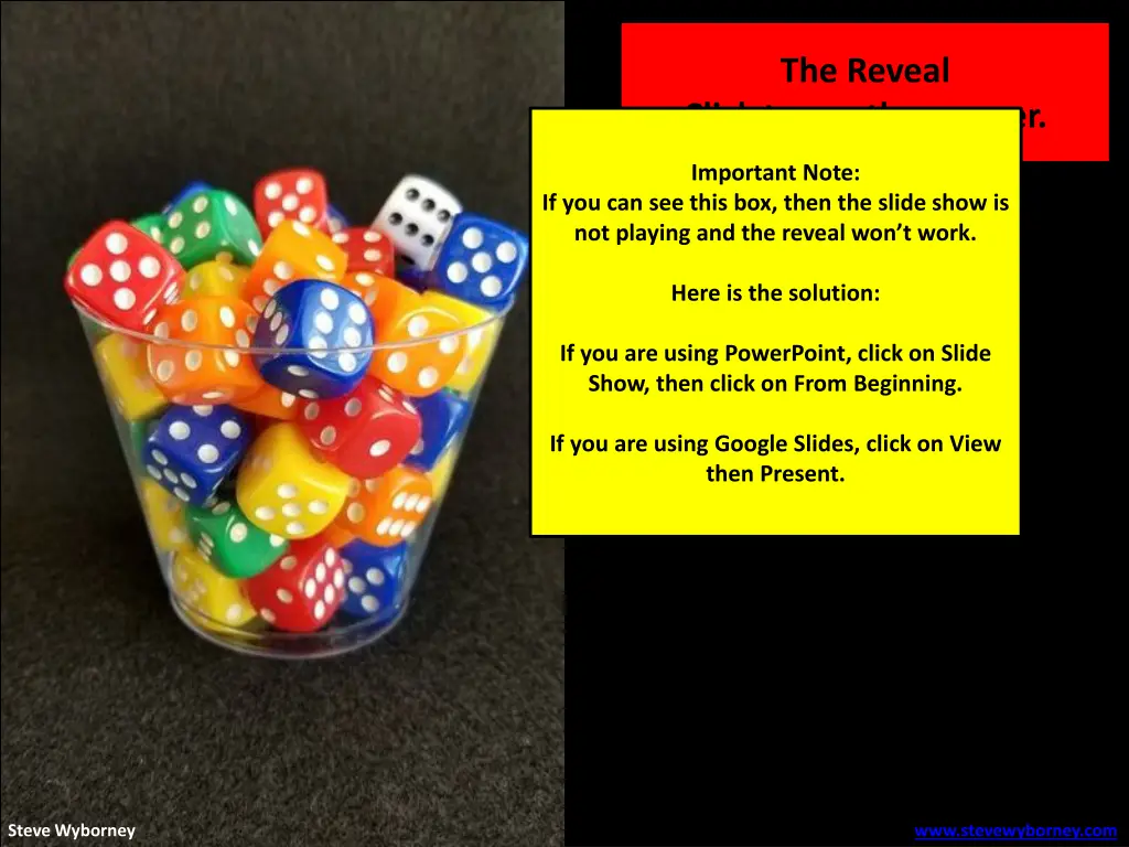 the reveal 1