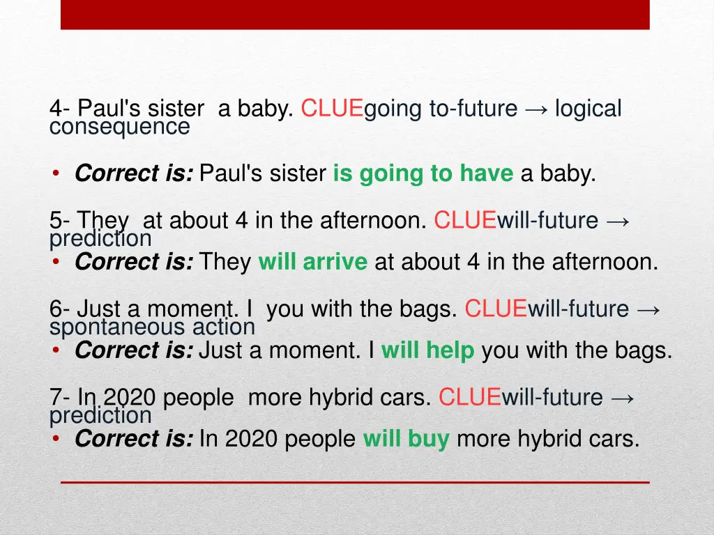 4 paul s sister a baby cluegoing to future