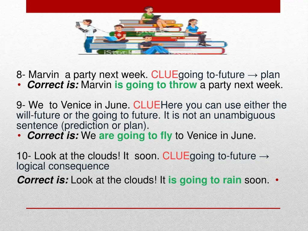 8 marvin a party next week cluegoing to future