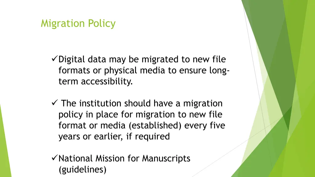 migration policy