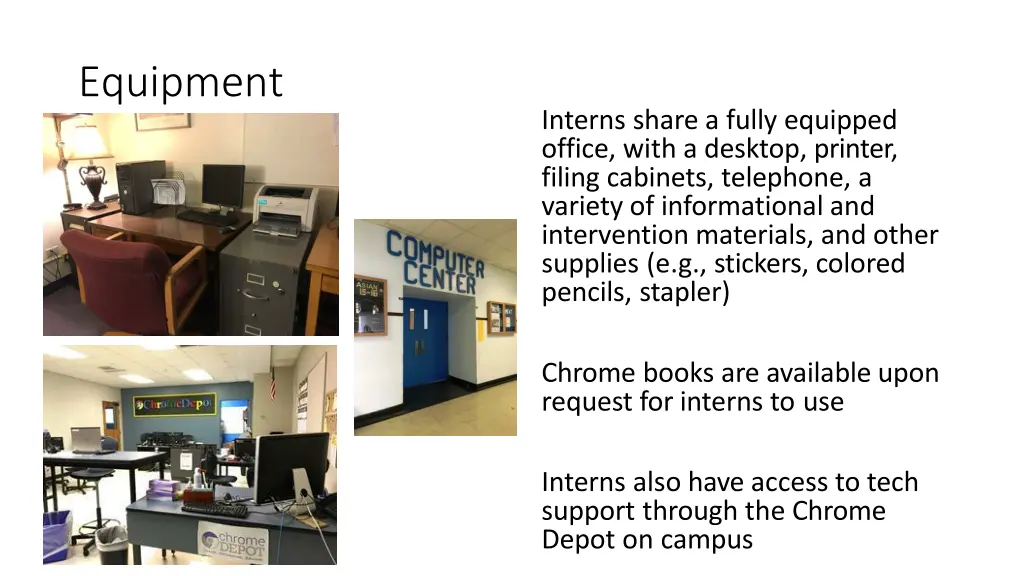 equipment