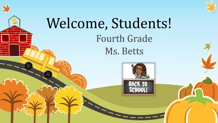 welcome students fourth grade ms betts