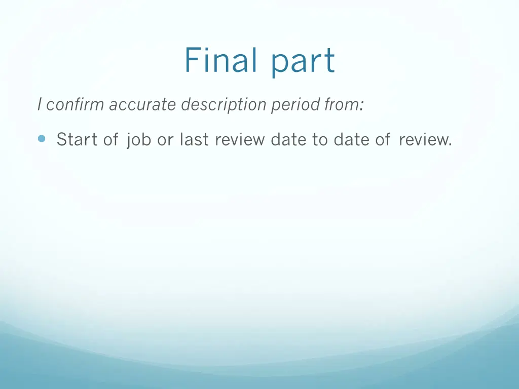 final part
