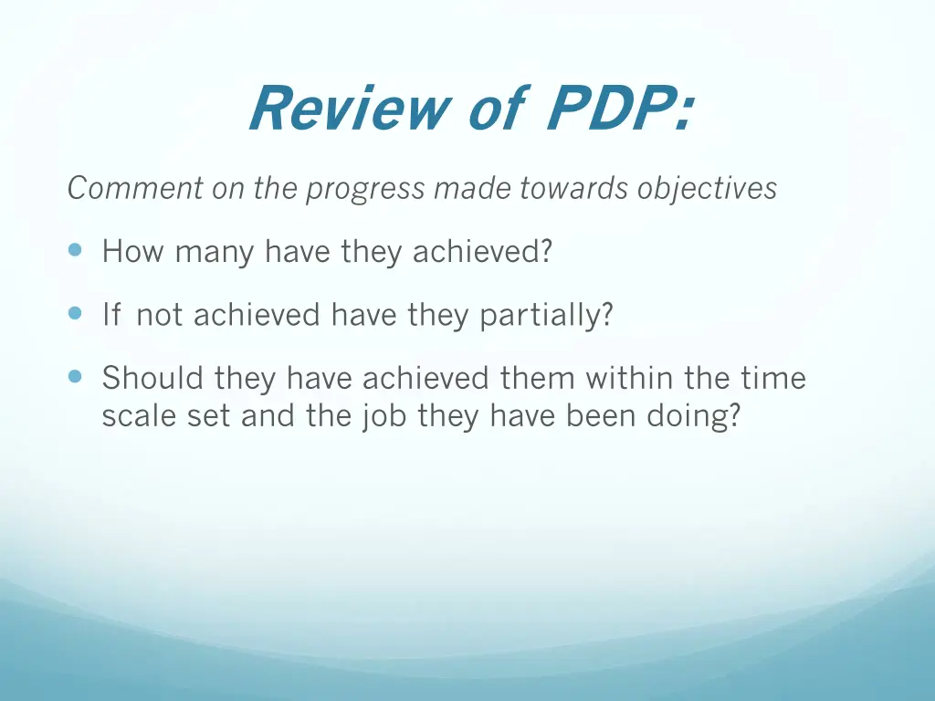 review of pdp 1