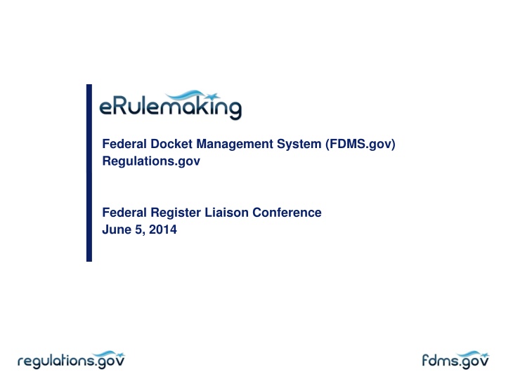 federal docket management system fdms