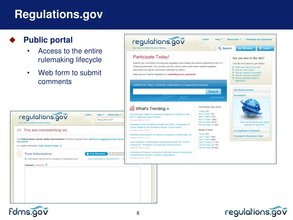 regulations gov