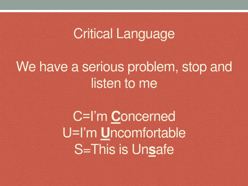 critical language