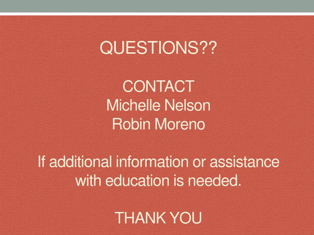 questions