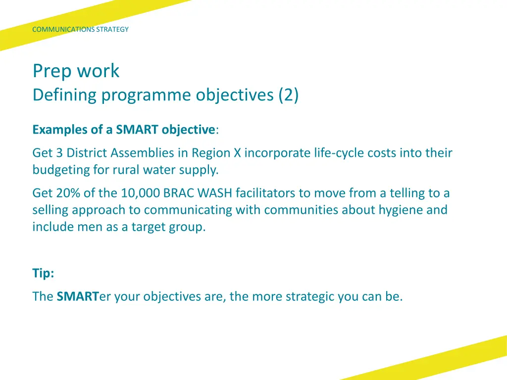 communications strategy 11