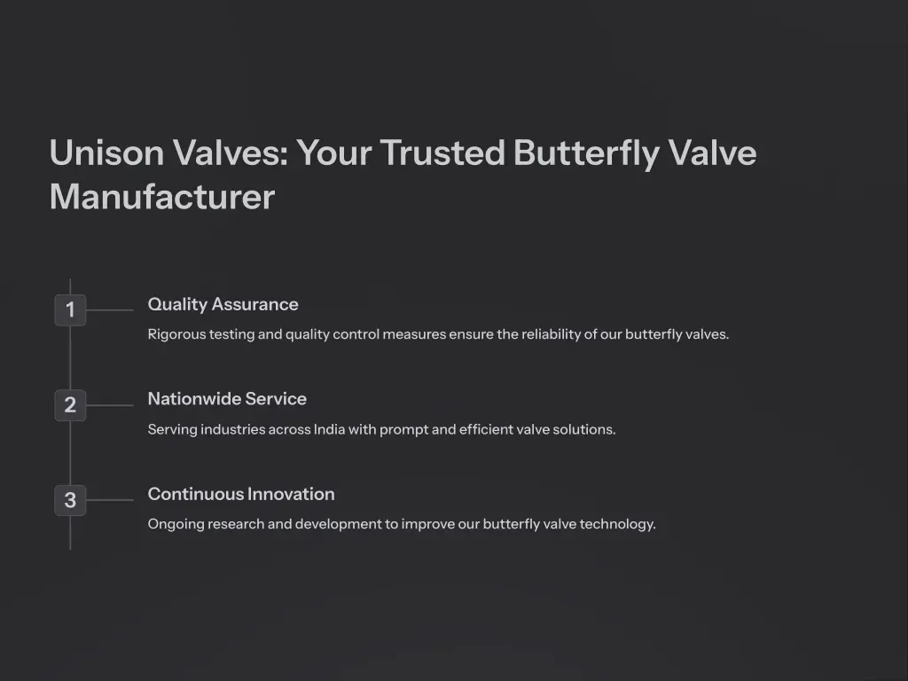 unison valves your trusted butterfly valve