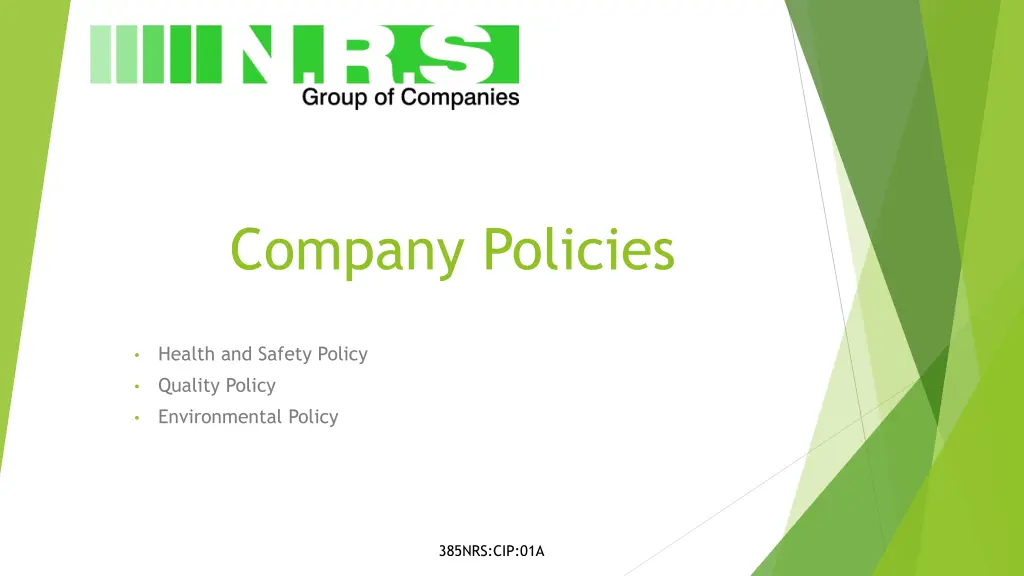 company policies