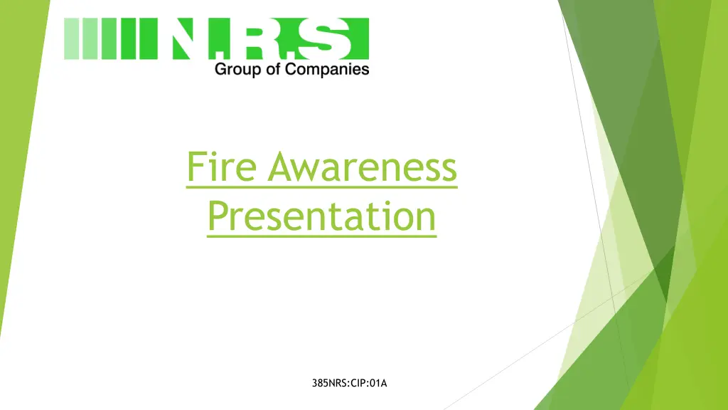 fire awareness presentation