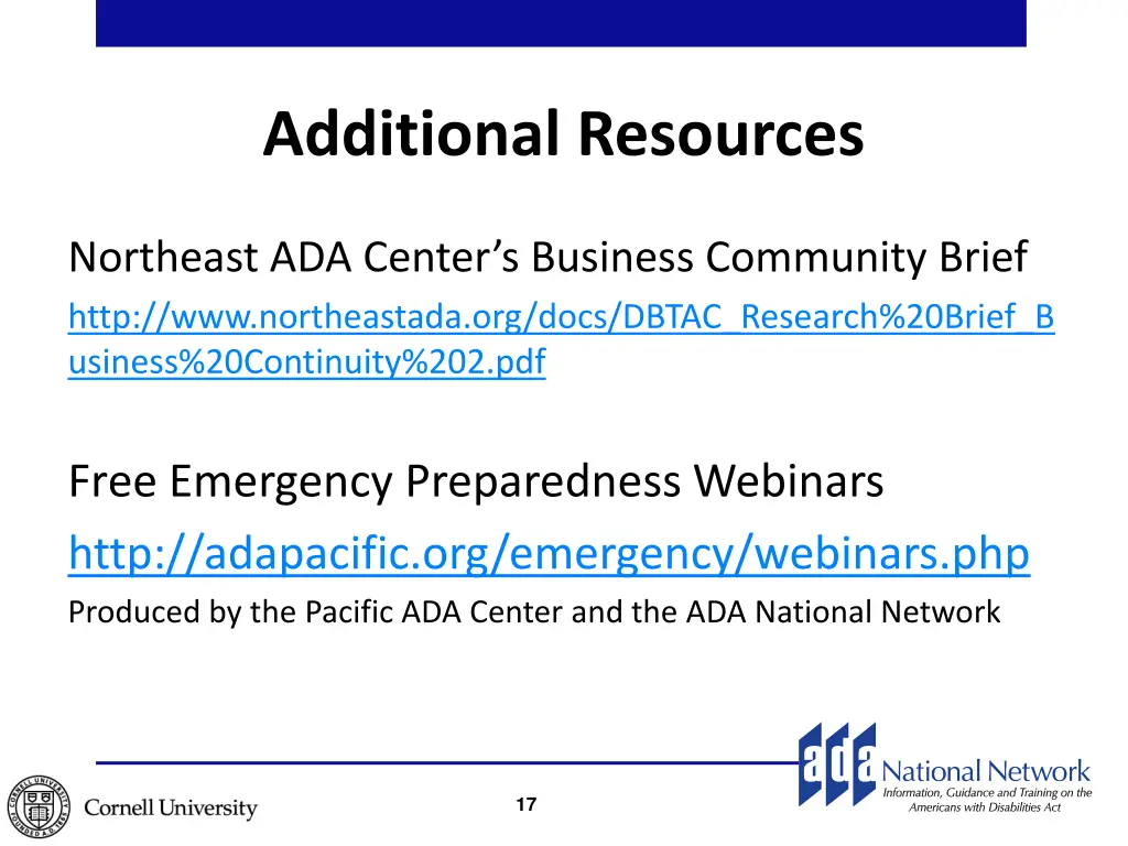 additional resources 1