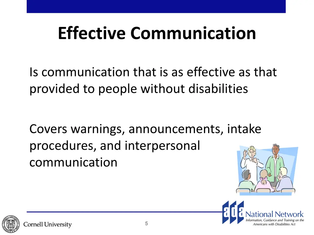 effective communication