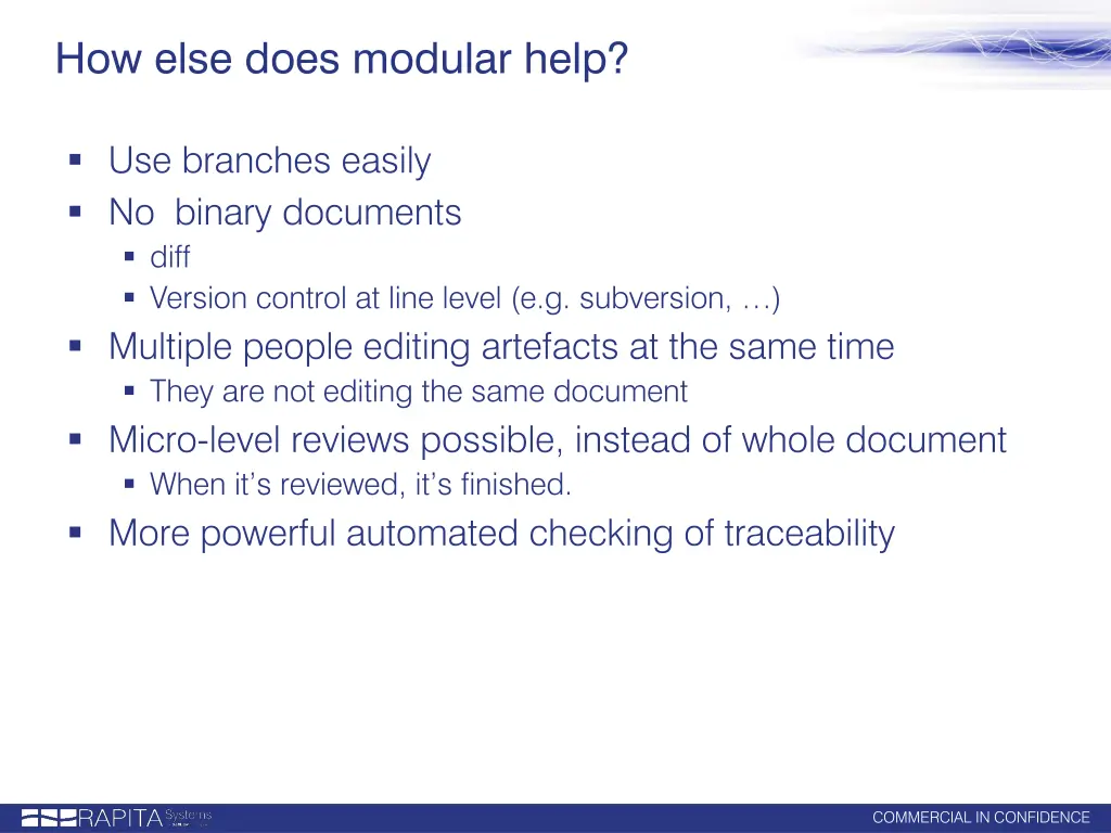 how else does modular help