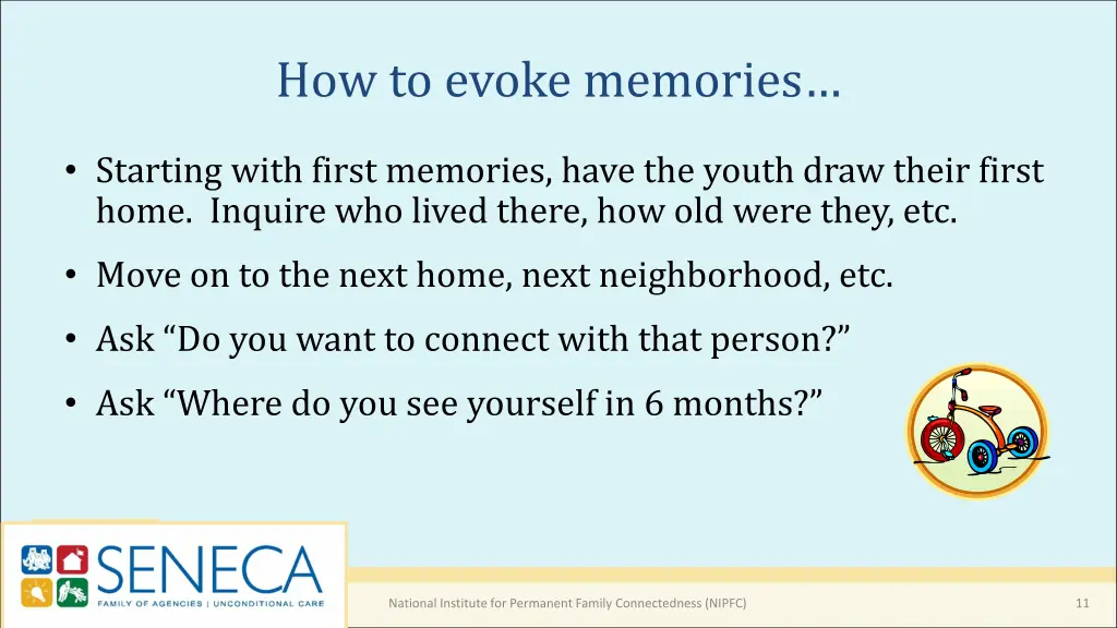 how to evoke memories