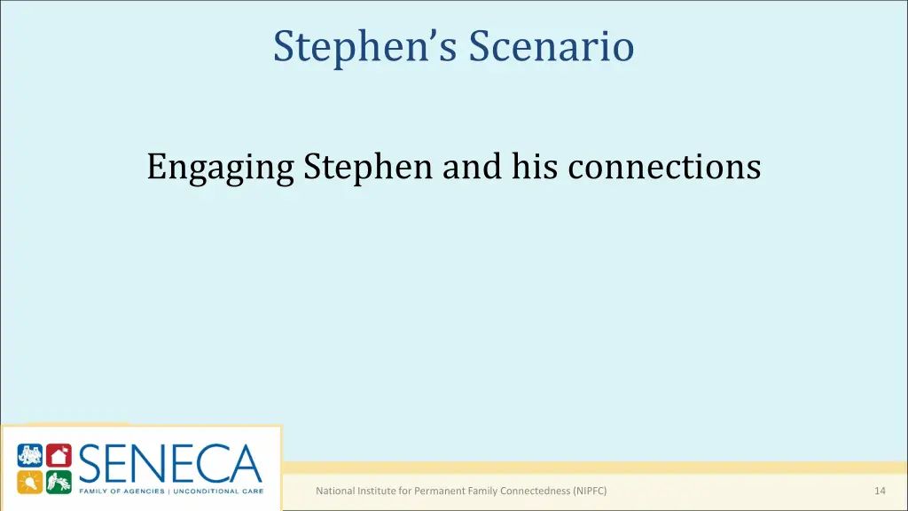 stephen s scenario 1