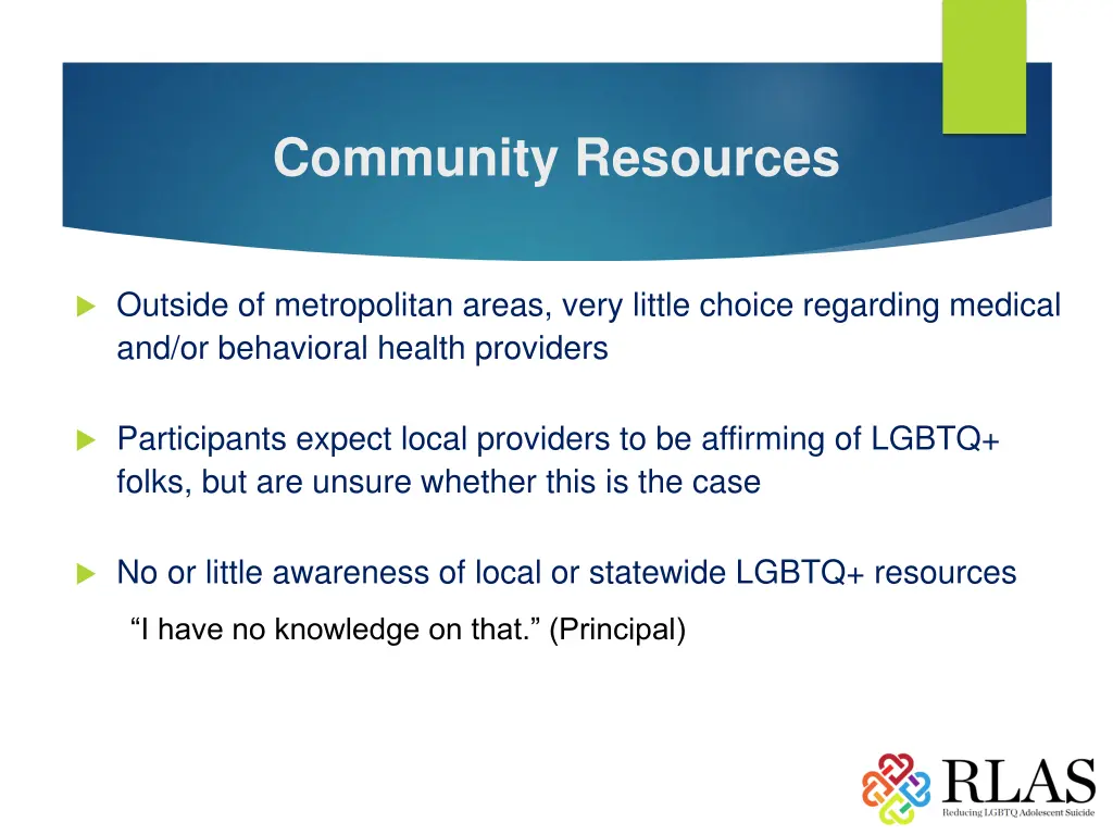 community resources