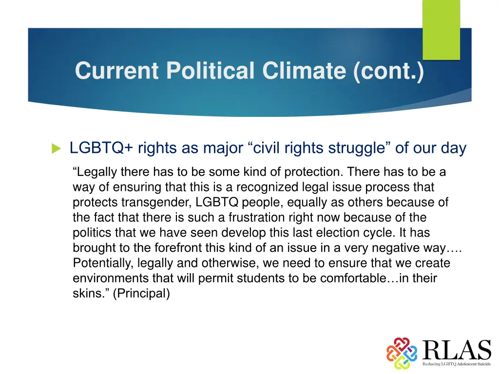 current political climate cont