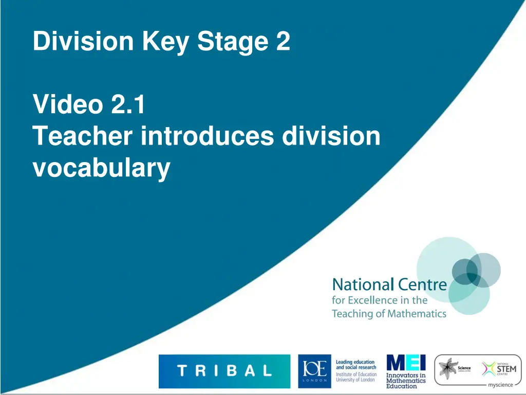 division key stage 2