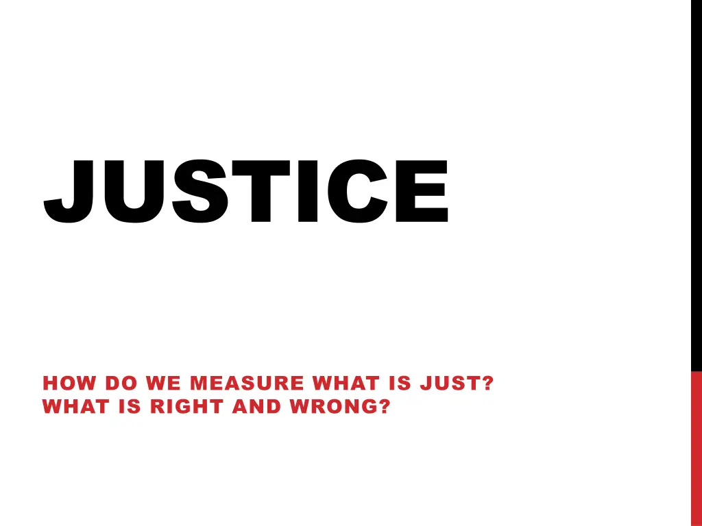 justice