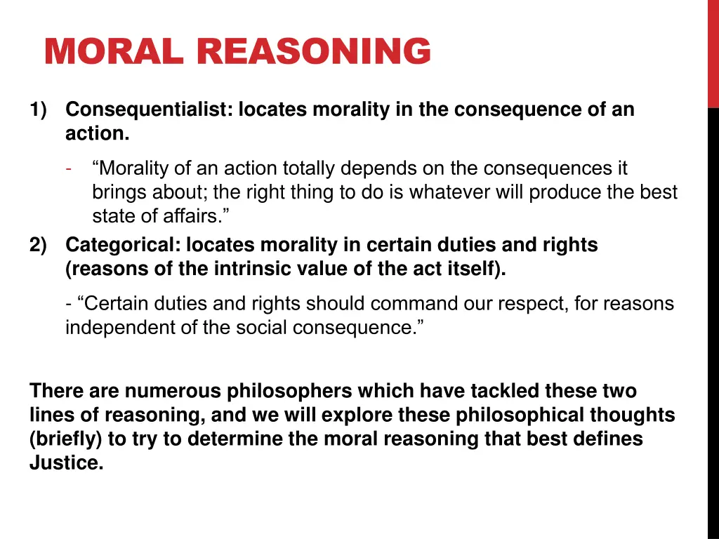 moral reasoning