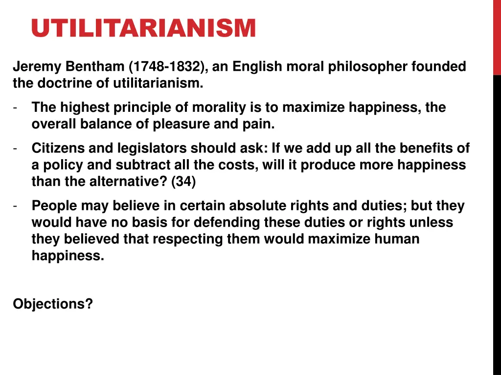 utilitarianism