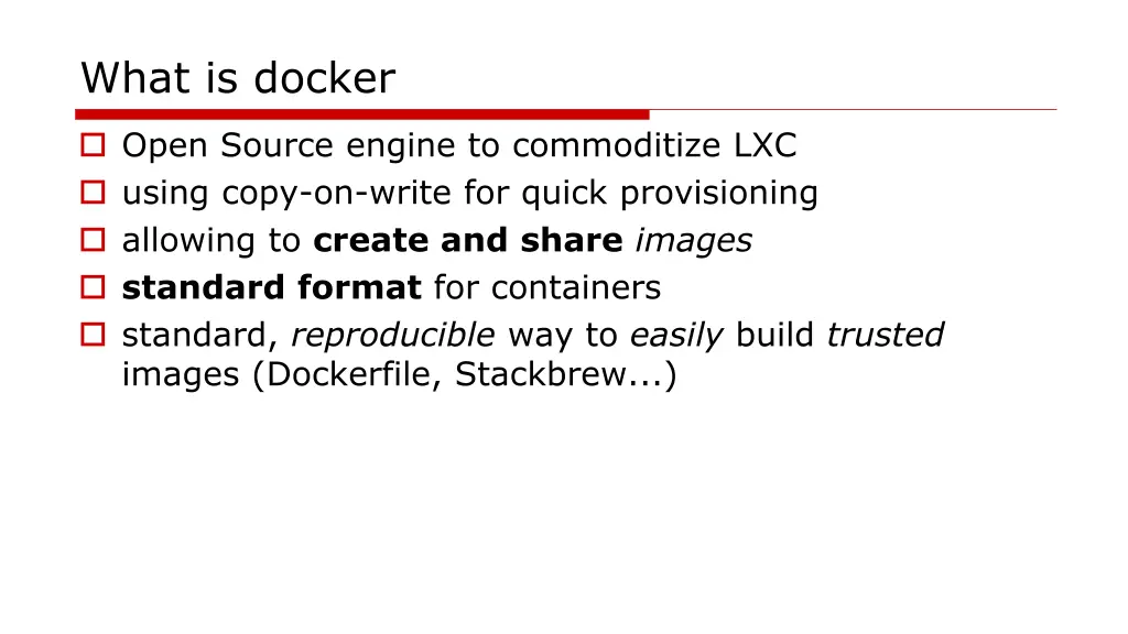 what is docker
