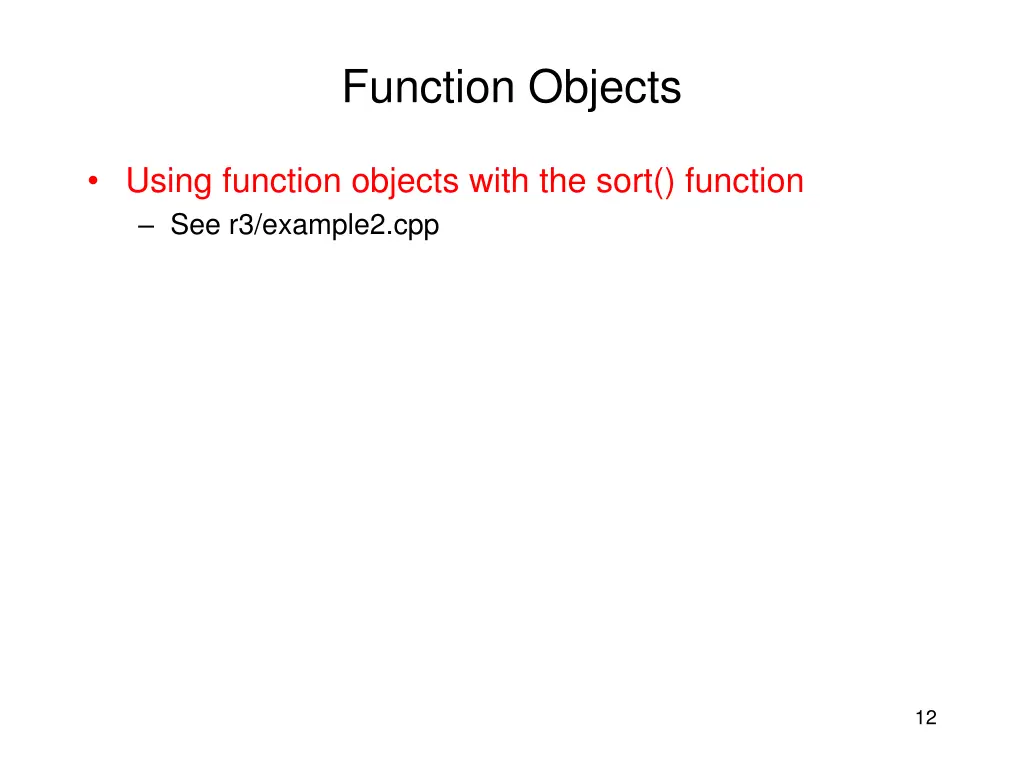 function objects