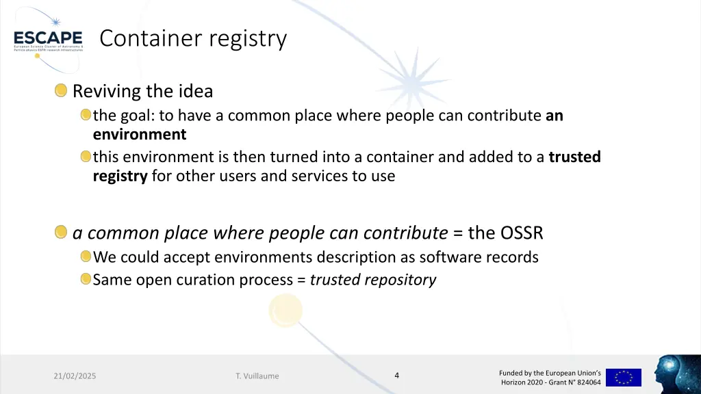 container registry 1