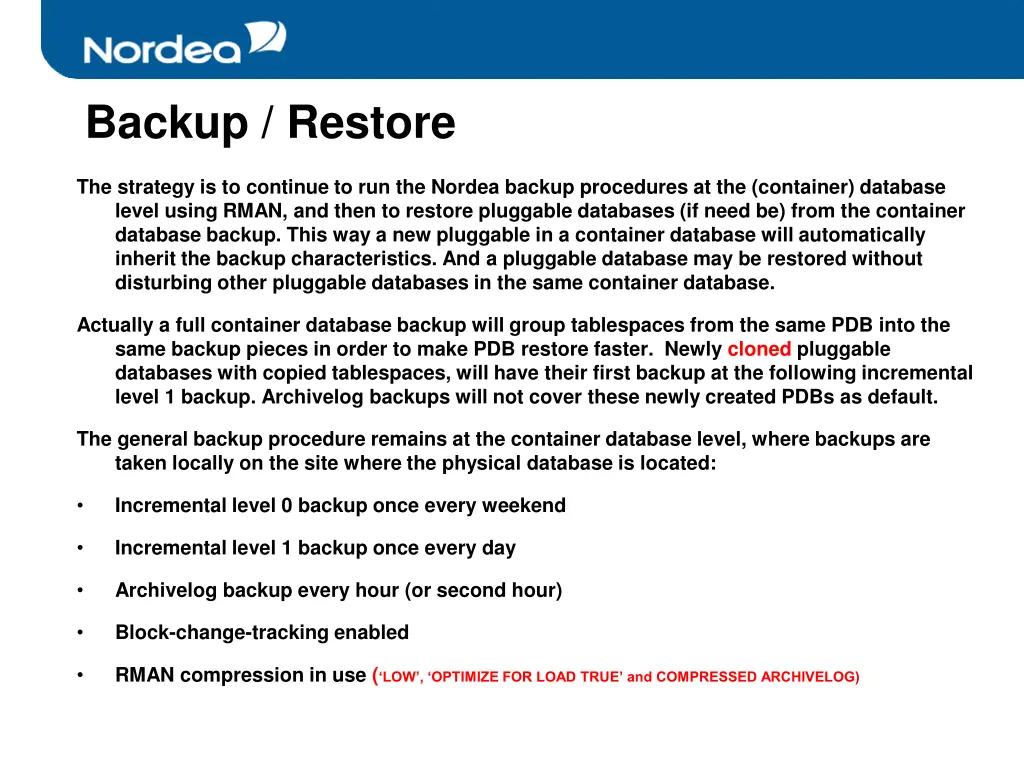 backup restore