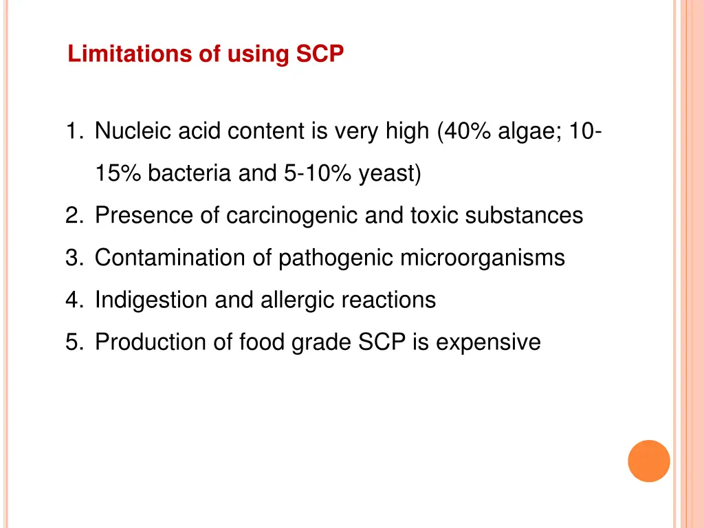 limitations of using scp