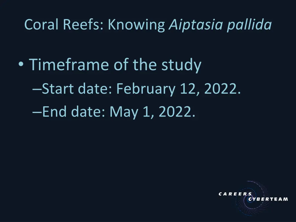 coral reefs knowing aiptasia pallida 2