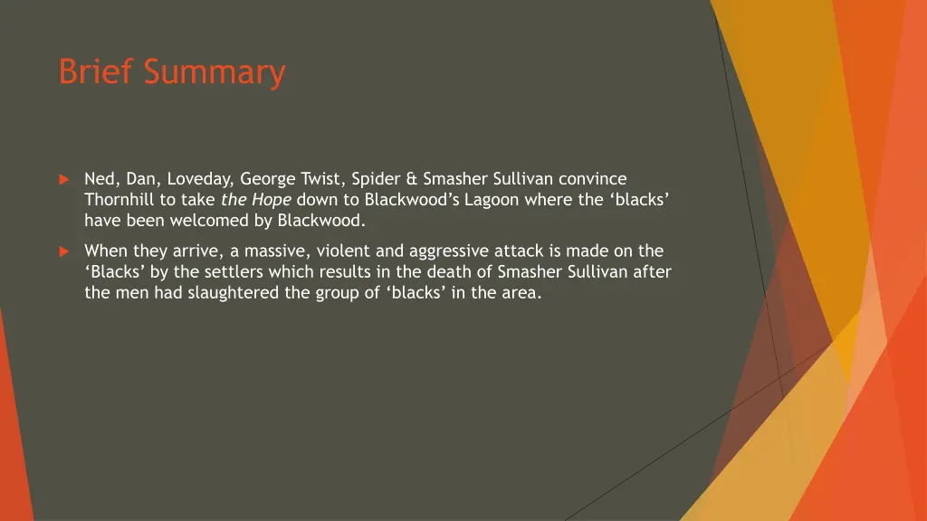 brief summary 1