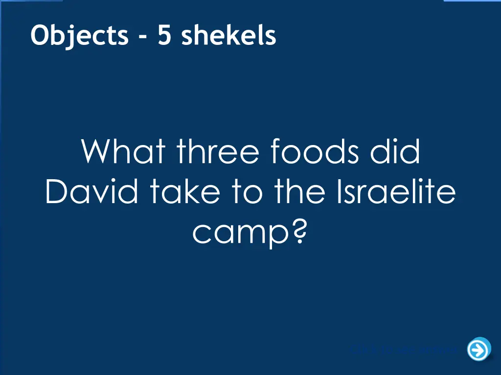 objects 5 shekels