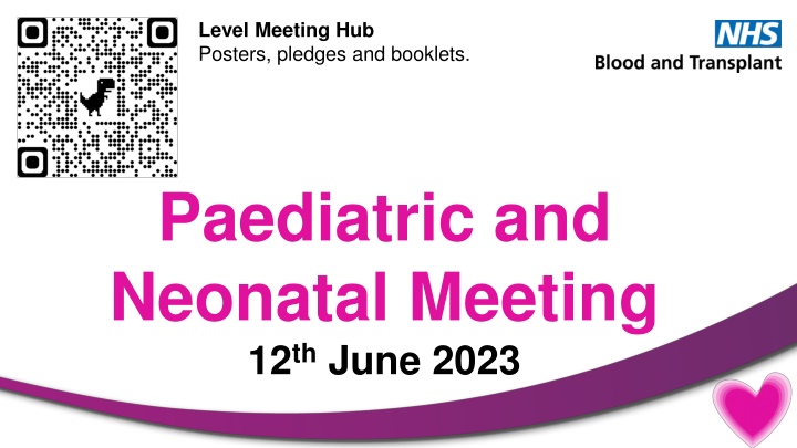 level meeting hub posters pledges and booklets